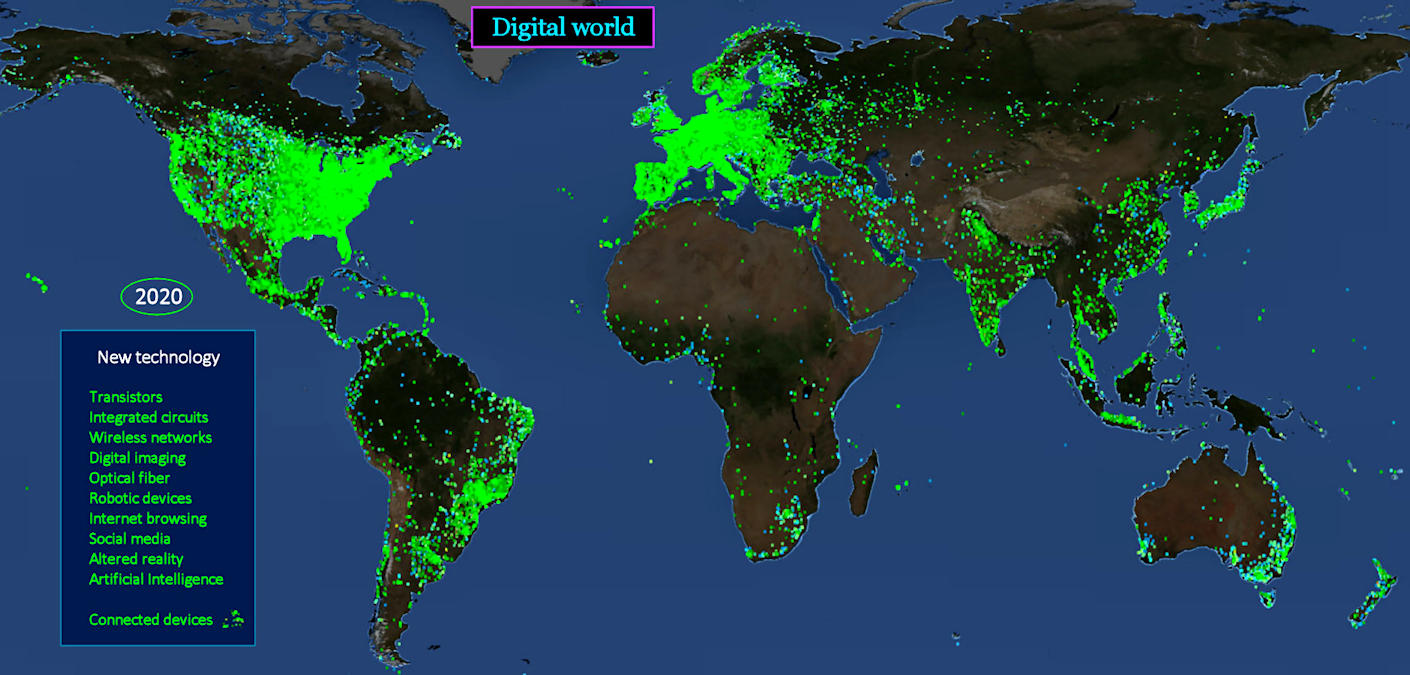 Internet 3.0, 2020 map